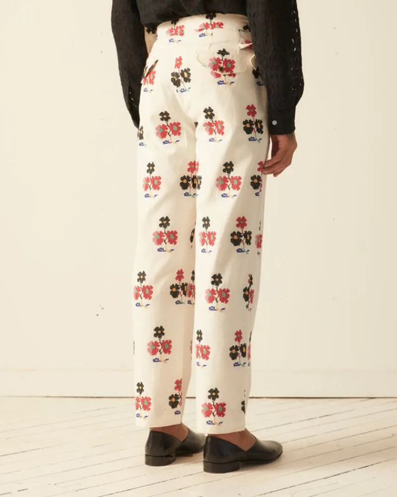 Trousers & Pants<BODE Daisy Sprig Trousers