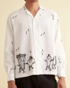 Shirts<BODE Dancing Pantry Long Sleeve Shirt