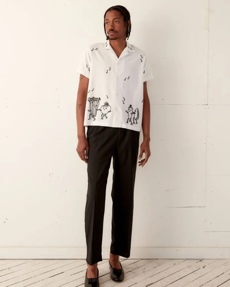 Shirts<BODE Dancing Pantry Short Sleeve Shirt