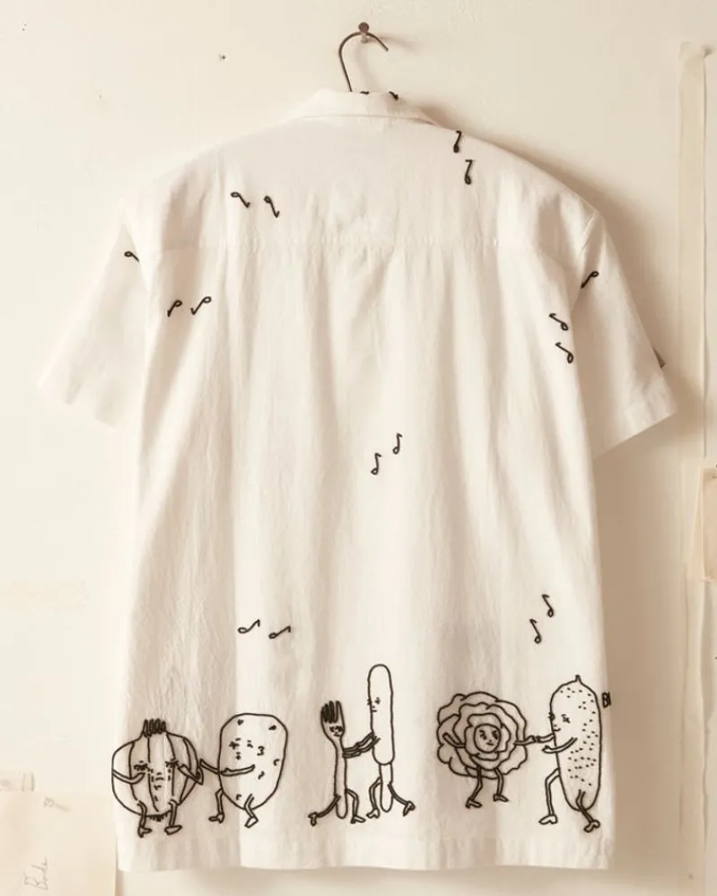Shirts<BODE Dancing Pantry Short Sleeve Shirt