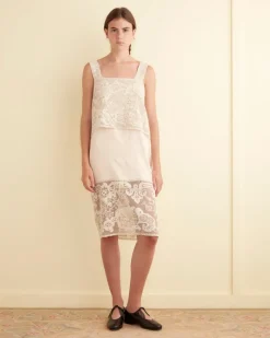 Dresses<BODE Daylily Lace Dress - S Cream