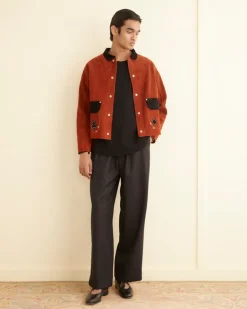 Outerwear<BODE Deck Of Cards Studded Jacket Red/Black