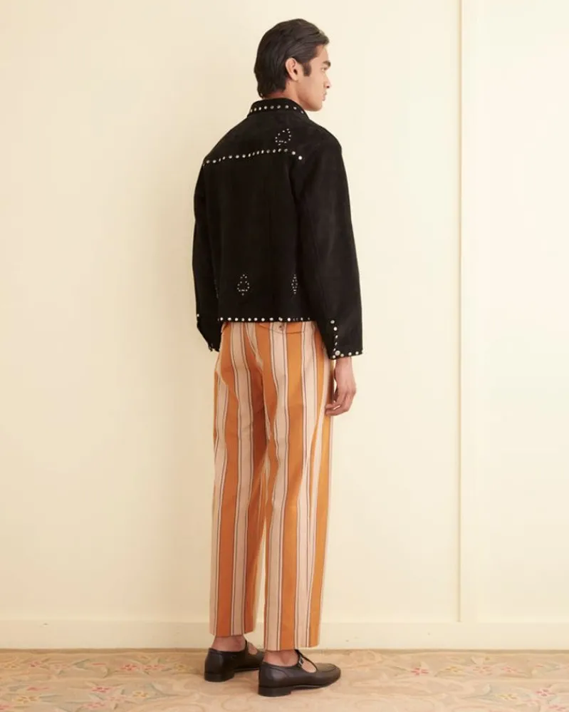 Outerwear<BODE Deck Of Cards Studded Jacket Black
