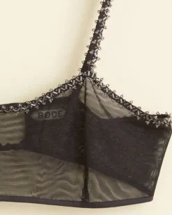 Tops<BODE Deco Beaded Jannie Bra Black