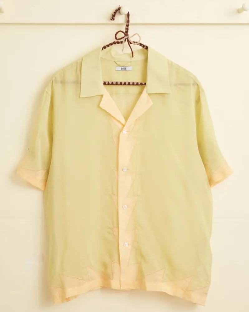 Shirts<BODE Deco Zig-Zag Short Sleeve Shirt