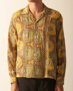 Shirts<BODE Disco Tinsel Long Sleeve Shirt