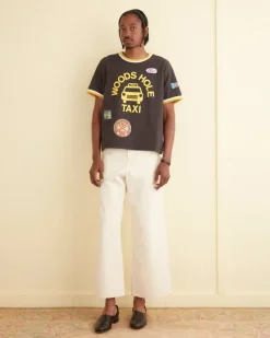Cut & Sew<BODE Discount Taxi Tee Black/Multi