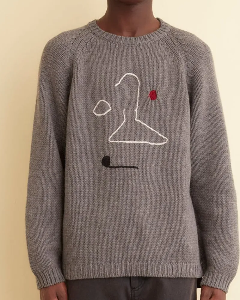 Knitwear<BODE Doodle Crewneck Grey