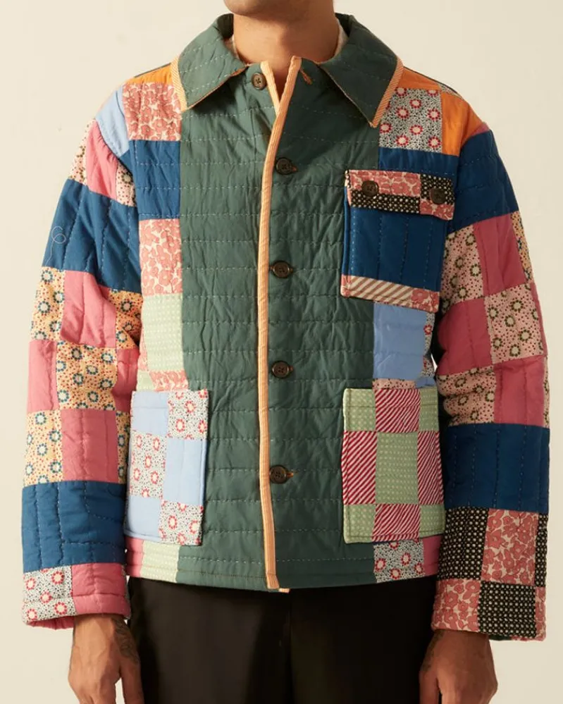 Outerwear<BODE Dotted Daisy Quilt Workwear Jacket