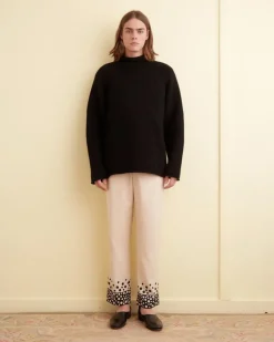 Trousers & Pants<BODE Dotty Trousers Cream