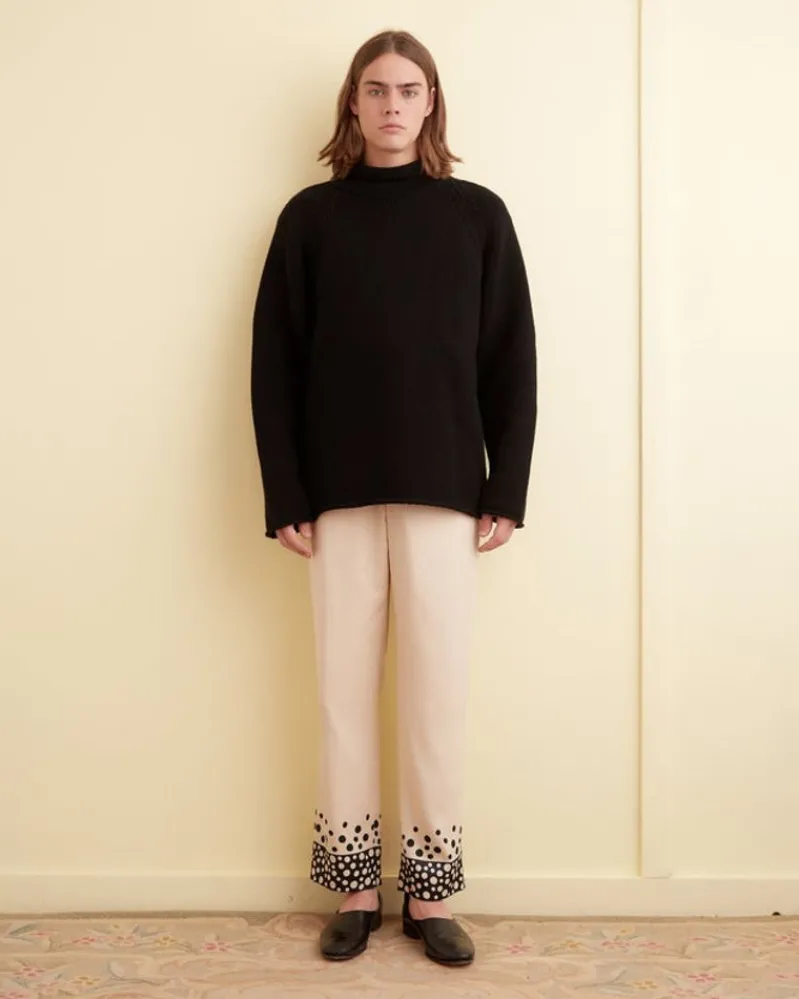 Trousers & Pants<BODE Dotty Trousers Cream