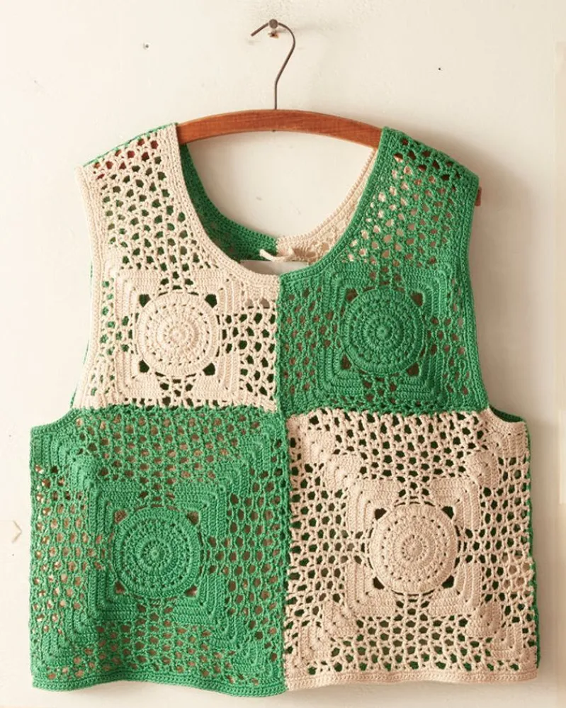 Knitwear<BODE Duotone Crochet Tank