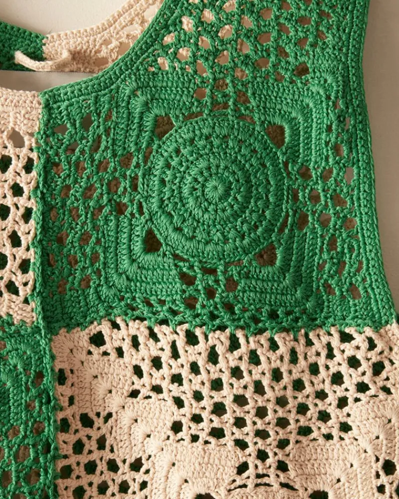 Knitwear<BODE Duotone Crochet Tank