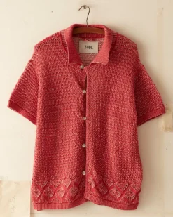 Shirts<BODE Duotone Lace Shirt - Red