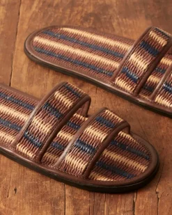 Shoes<BODE Duotone Summer Slides - Brown/Blue