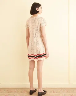 Knitwear<BODE Duxbury Crochet Dress Cream
