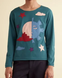 Cut & Sew<BODE Eclipse Long Sleeve Shirt Multi