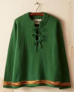 Knitwear<BODE Edge Trim Pullover - Green