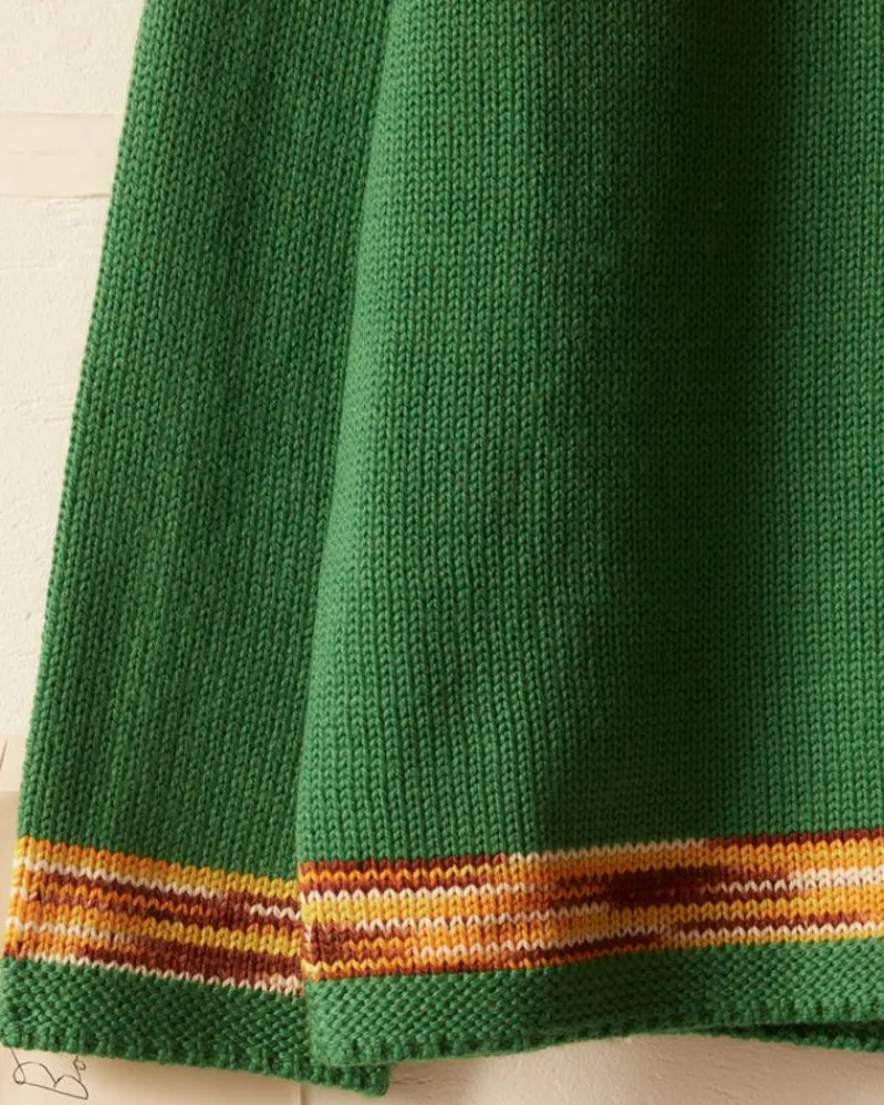 Knitwear<BODE Edge Trim Pullover - Green