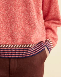 Knitwear<BODE Eldridge Trim Pullover Red