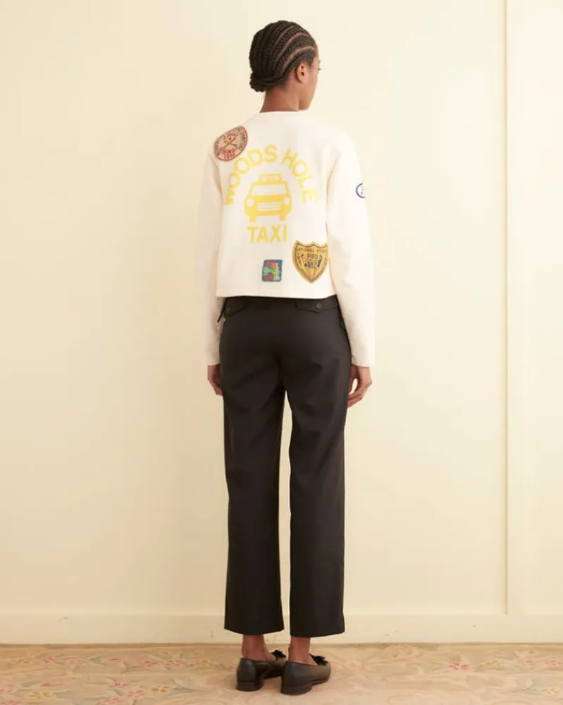 Outerwear<BODE Emblem Patch Cardigan Ecru