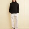 Trousers & Pants<BODE Embroidered Blackjack Pajama Pants White