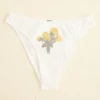 Underpinnings<BODE Embroidered Bouquet Briefs White