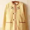 Outerwear<BODE Embroidered Cow Jacket Yellow