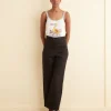 Cut And Sew<BODE Embroidered Heron Tank Cream