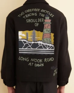 Outerwear<BODE Embroidered Lighthouse Jacket Black/Multi