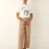 Cut & Sew<BODE Embroidered Pony Tee Cream