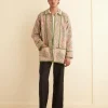Outerwear<BODE Embroidered Trumpetflower Coat Tan