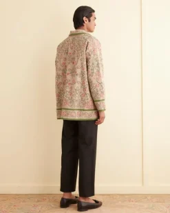 Outerwear<BODE Embroidered Trumpetflower Coat Tan