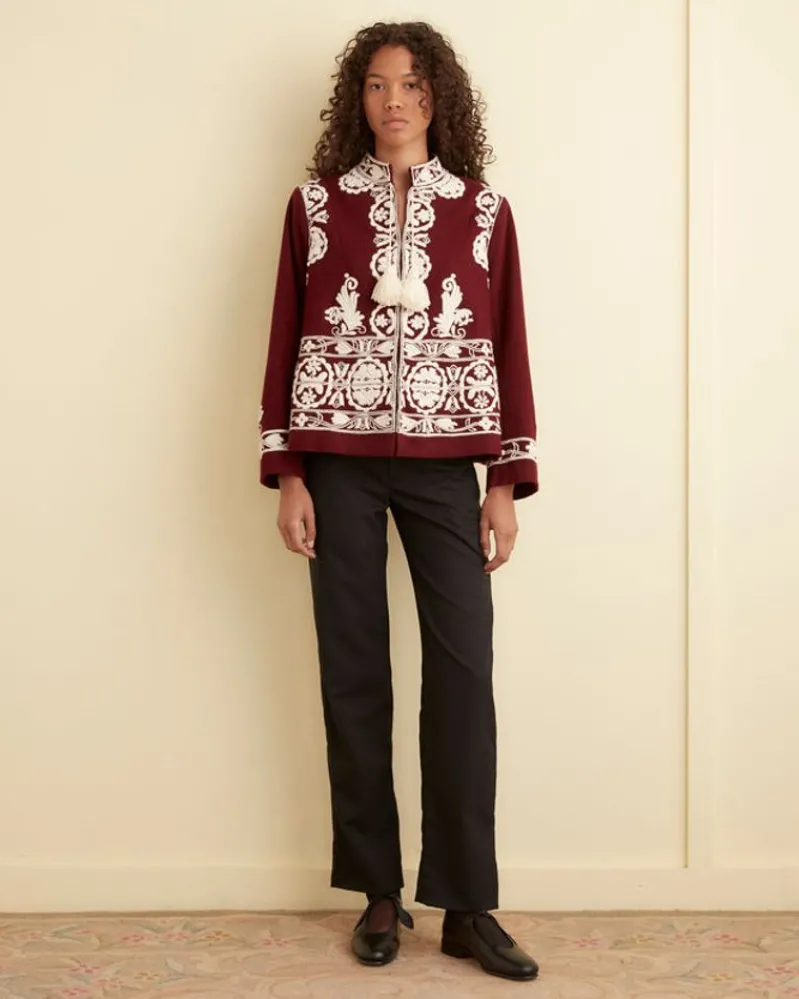 Outerwear<BODE Estate Jacket Burgundy