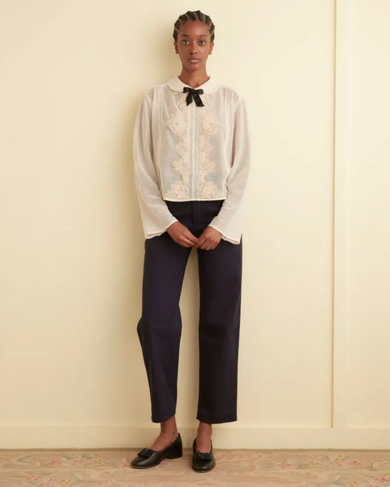 Tops<BODE Eve Blouse Cream