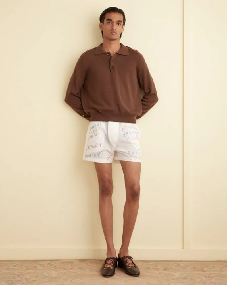 Shorts<BODE Familial Hall Boxers White