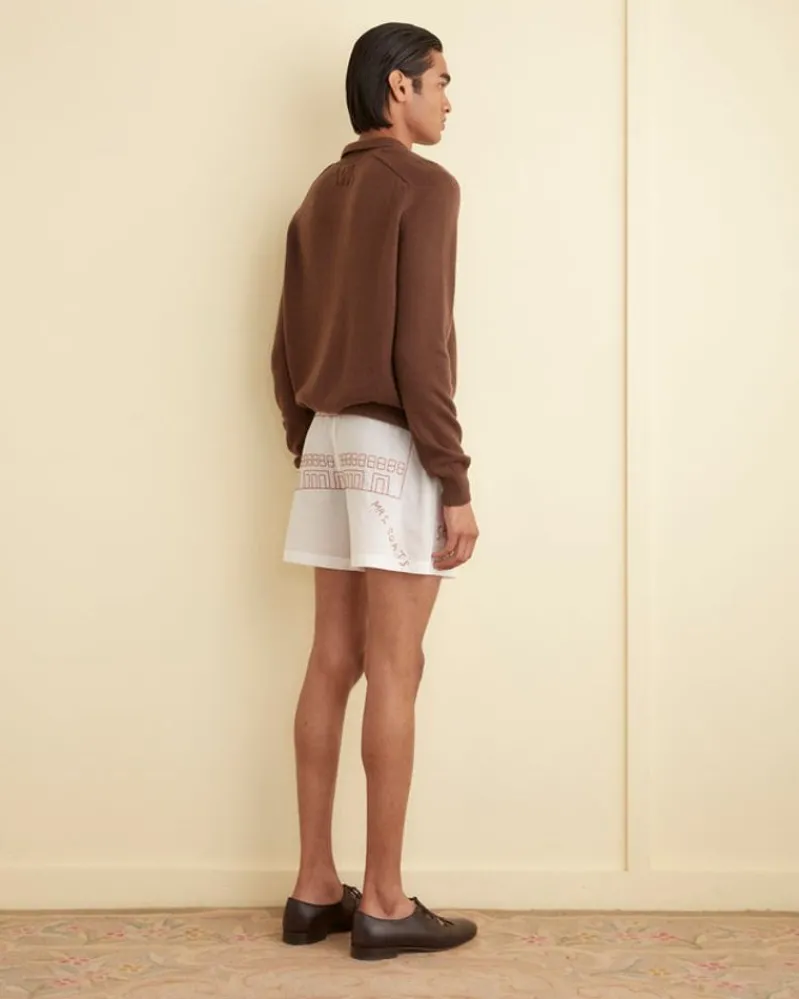 Shorts<BODE Familial Hall Boxers White