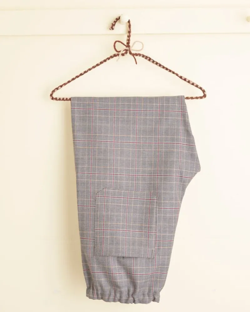 Trousers & Pants<BODE Feldspar Plaid Pajama Pants - M Multi
