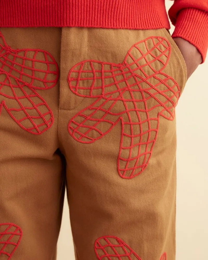 Trousers & Pants<BODE Field Maple Trousers Brown