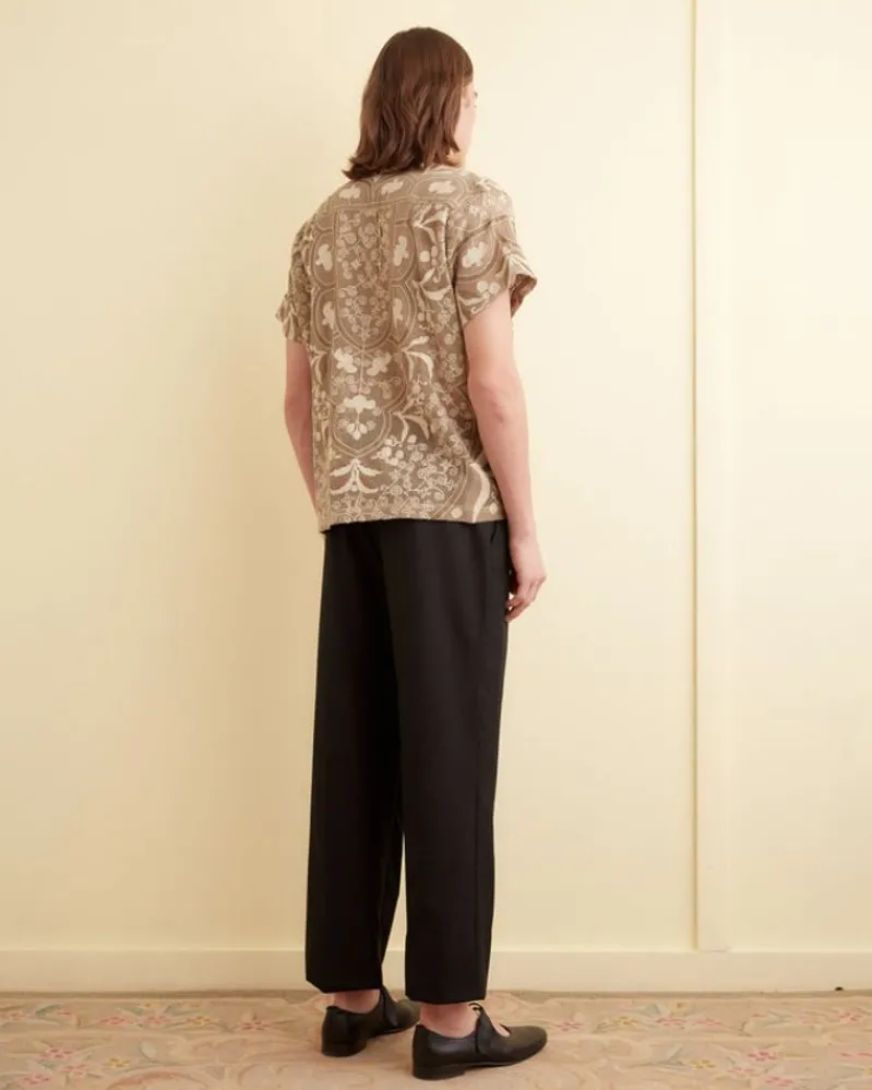 Shirts<BODE Filet Filigree Short Sleeve Shirt