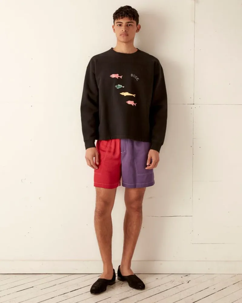 Cut & Sew<BODE Fish Crewneck