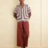 Knitwear<BODE Flagship Crochet Shirt - Lavender