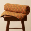 Home Goods<BODE Floral Jacquard Throw - Brown