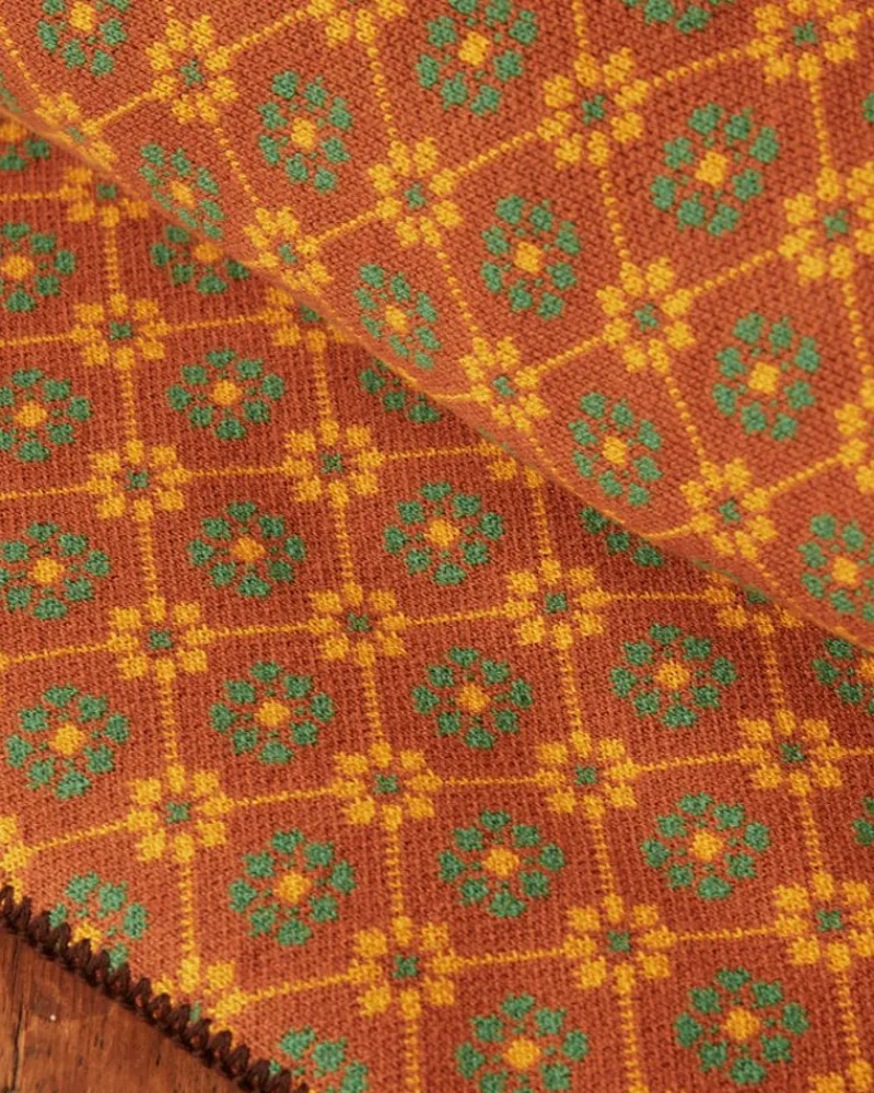 Home Goods<BODE Floral Jacquard Throw - Brown