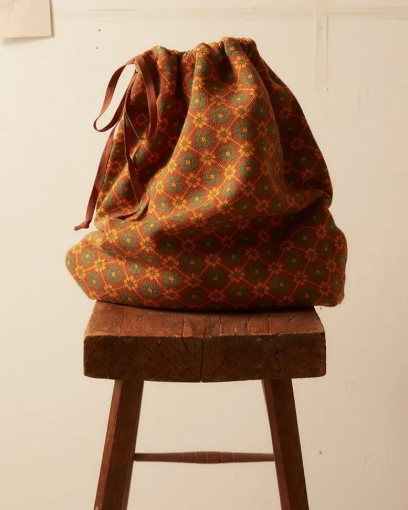Home Goods<BODE Floral Jacquard Throw - Brown