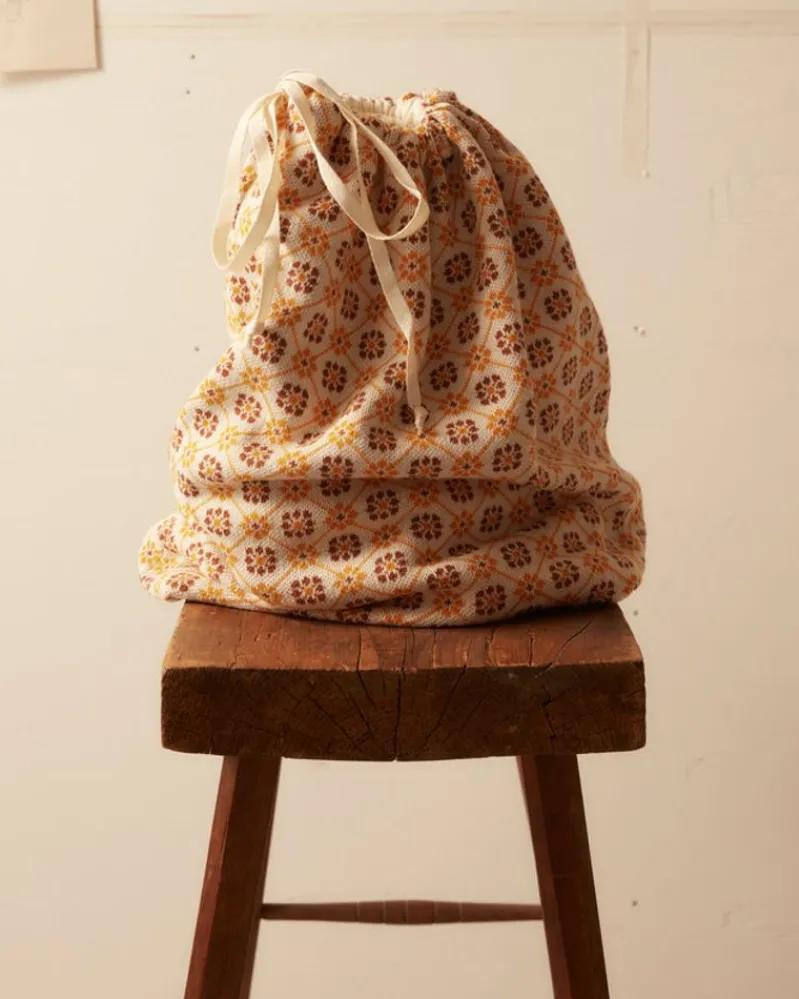 Home Goods<BODE Floral Jacquard Throw - Marigold