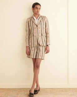 Outerwear<BODE Floret Brocade Single-Breasted Suit Jacket Multi
