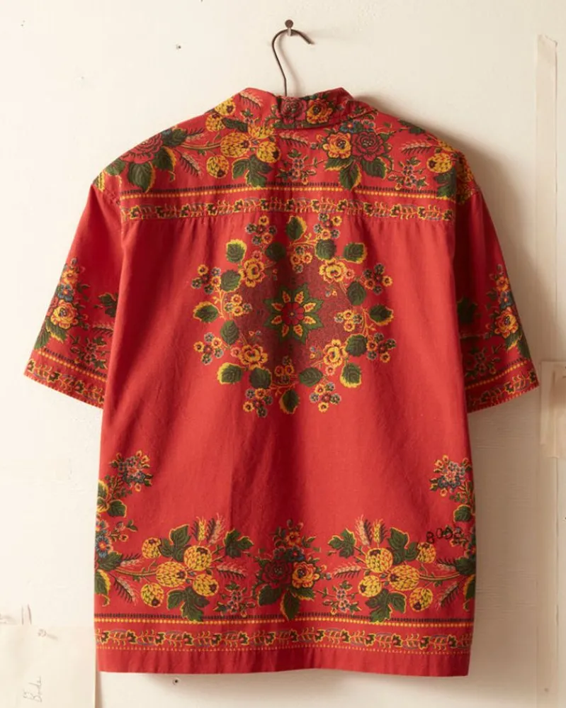 Shirts<BODE Floribunda Short Sleeve Shirt
