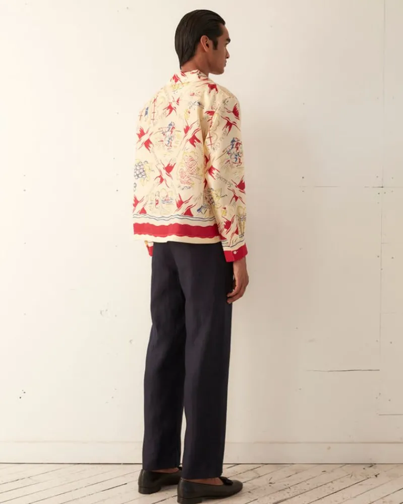 Shirts<BODE Florida Map Long Sleeve Shirt