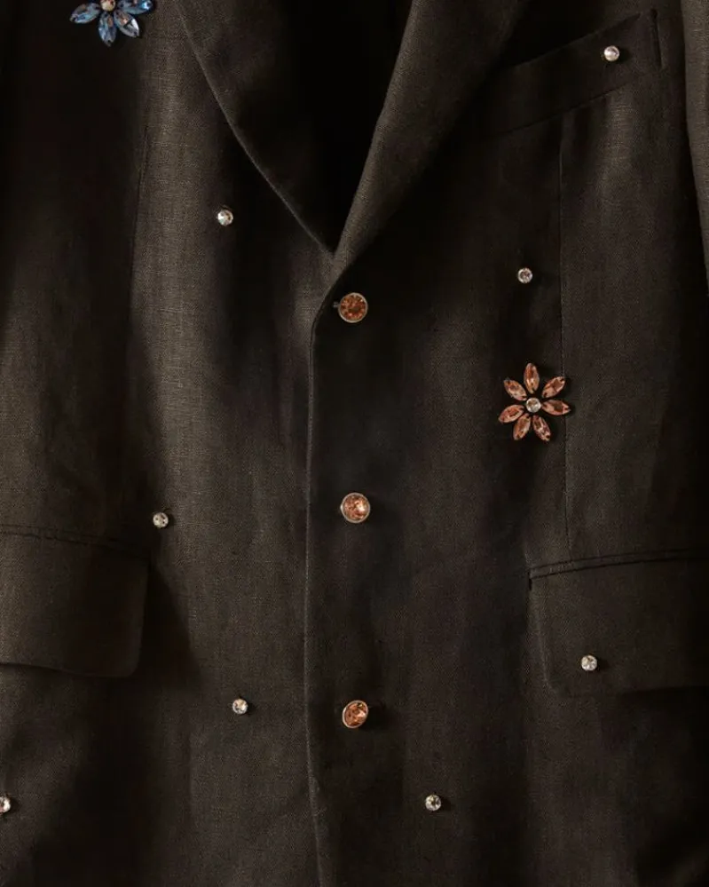 Outerwear<BODE Flower Gem Suit Jacket